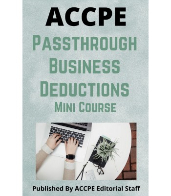 Passthrough Business Deduction 2022 Mini Course